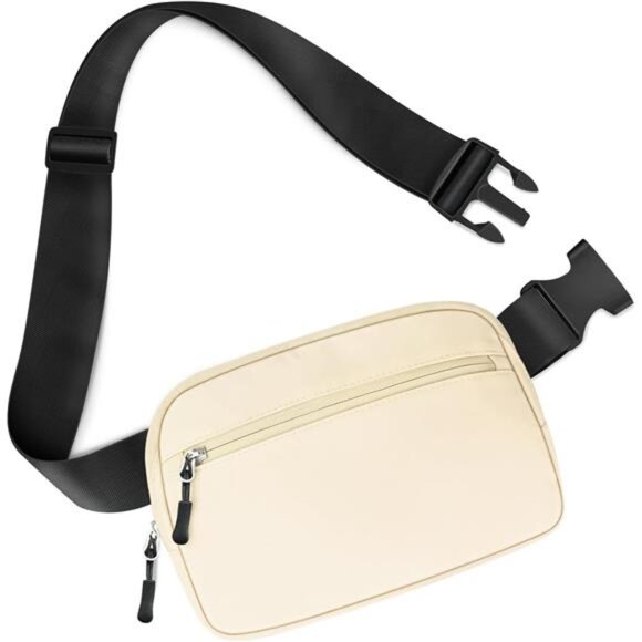 Women's 2L Capacity Cross Body Fanny Packs for Women Men with Adjustable Strap, - Picture 1 of 7